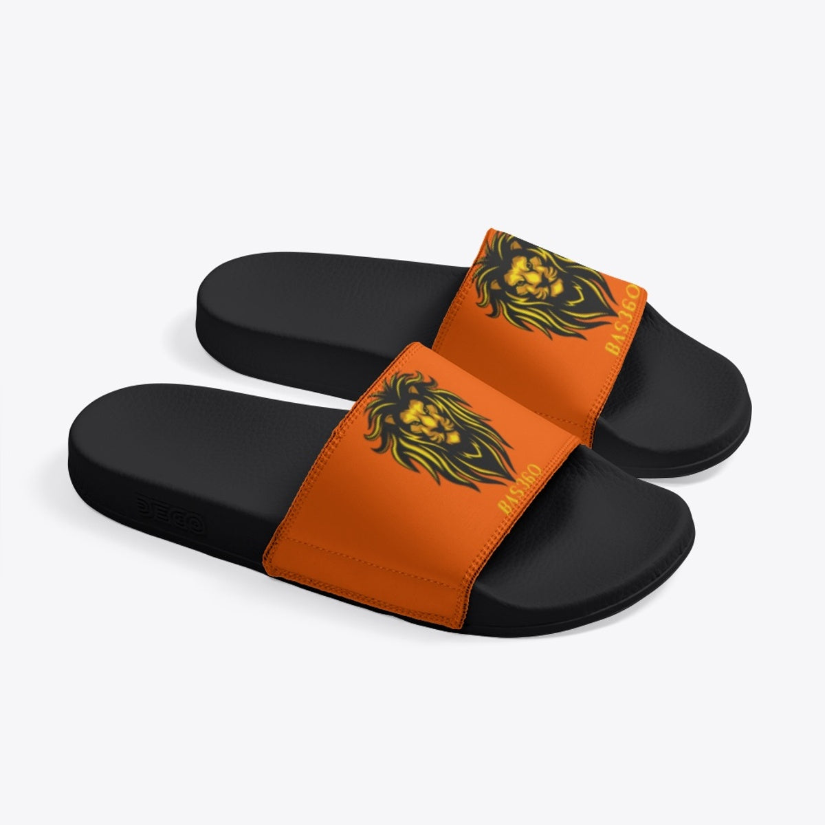 Bas360 (Lion Edition) Black Slippers