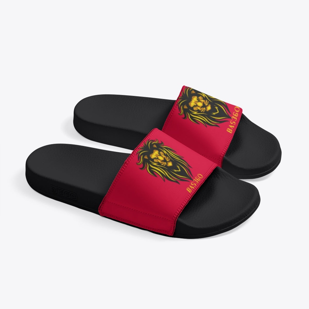Bas360 (Lion Edition) Black Slippers