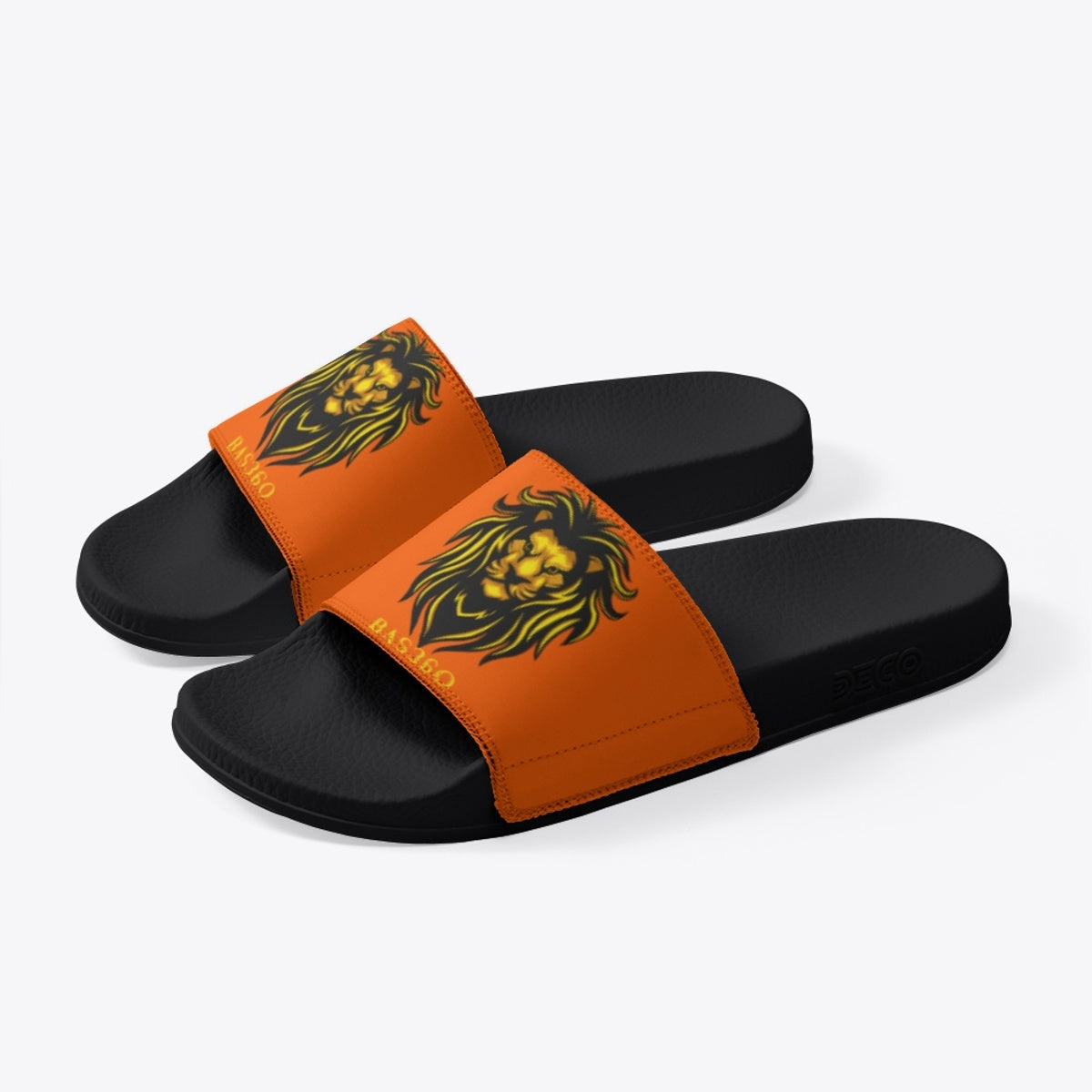 Bas360 (Lion Edition) Black Slippers