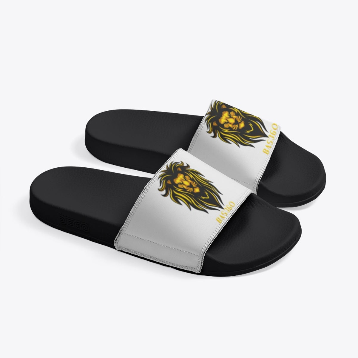 Bas360 (Lion Edition) Black Slippers