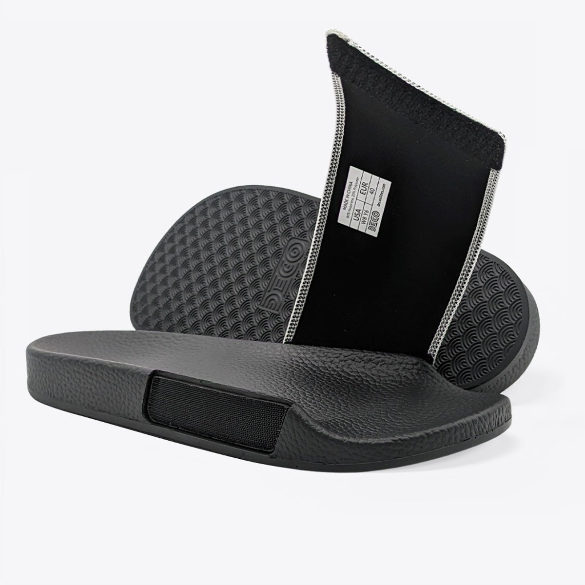 Bas360 (Lion Edition) Black Slippers